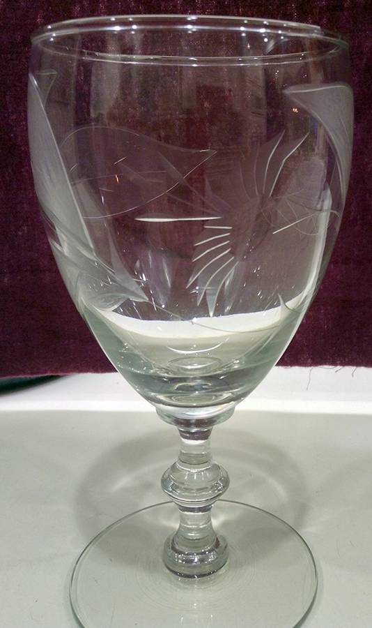 8000-17 Water Goblet by Libbey Glass Company-1