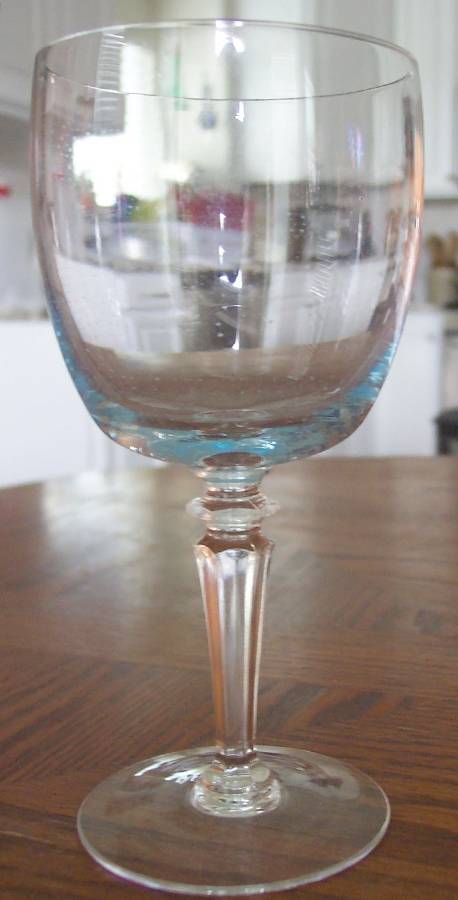 Serenity Blue Water Goblet by Lifetime-1