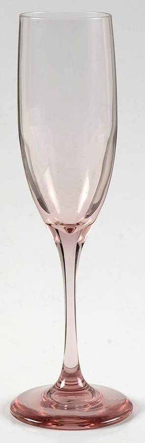 Premiere Pink Fluted Champagne by Libbey Glass Company-1