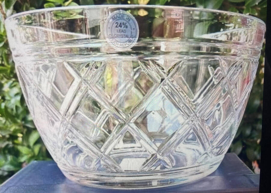Brogan Classic 8" Centerpiece by Ralph Lauren Crystal-1