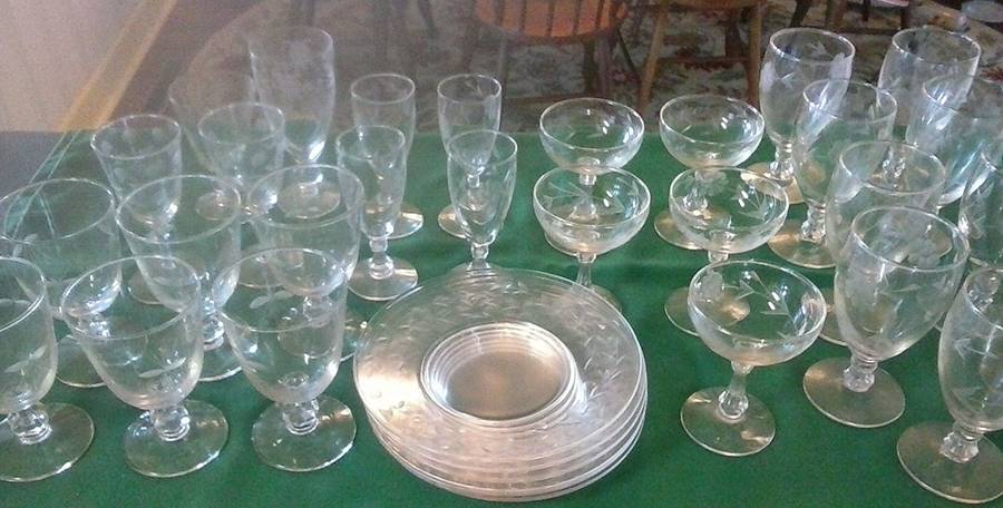 9500-4 Luncheon Plate by Libbey Glass Company-1