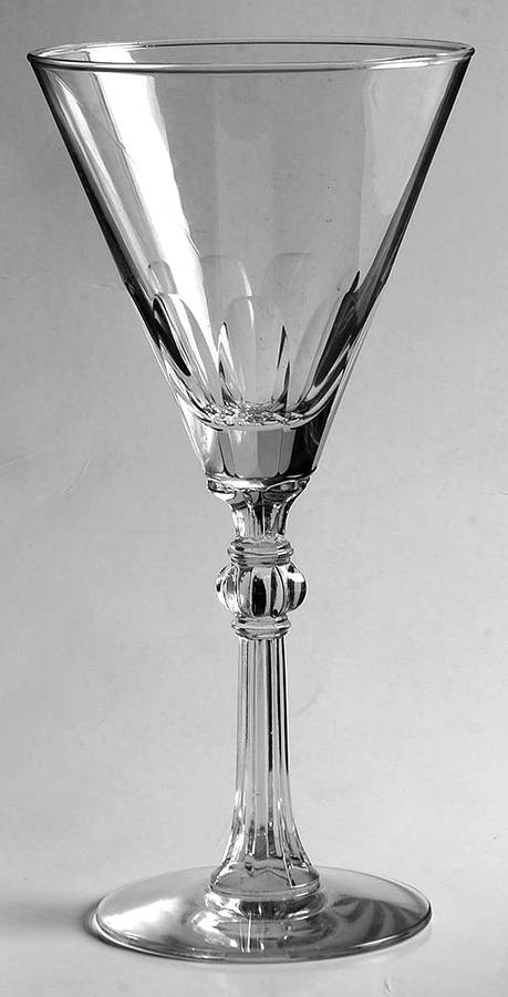 3010-11 Water Goblet by Libbey Glass Company-1