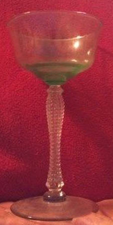 9000 Green Liquor Cocktail by Libbey Glass Company-1
