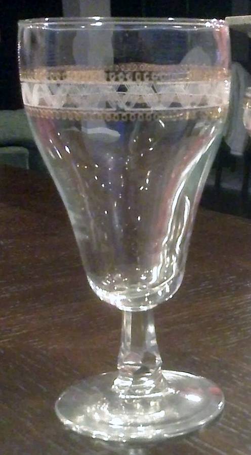 6400-1 Water Goblet by Libbey Glass Company-1