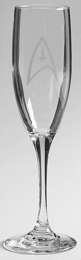 Star Trek Fluted Champagne by Libbey Glass Company-1