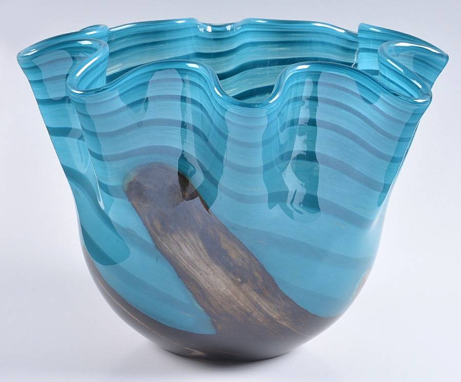 Art Glass 10" Fluted Bowl by Lenox-1