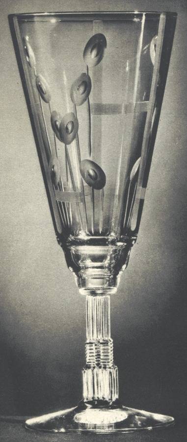 Cantata Water Goblet by Libbey Glass Company-1