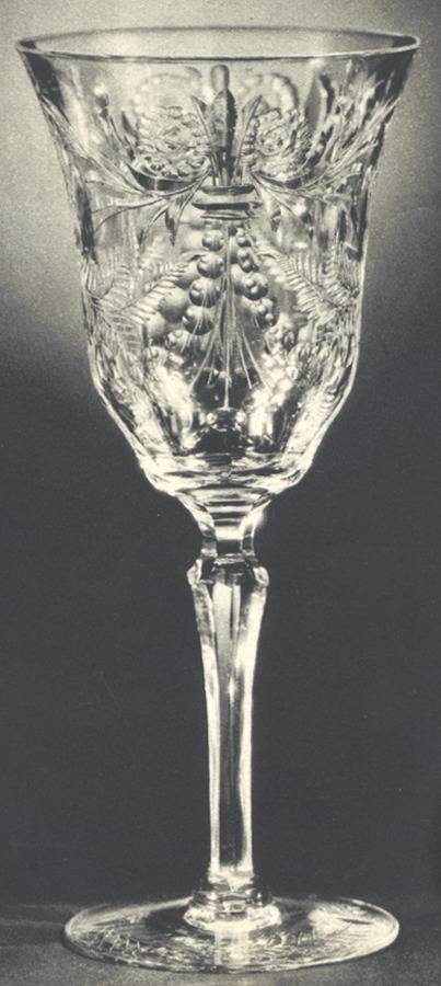 Olympia Water Goblet by Libbey Glass Company-1