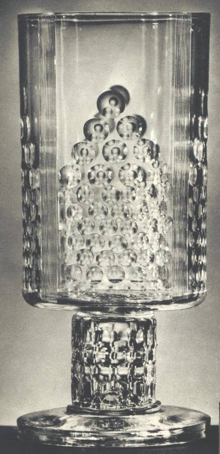Sea Glade Water Goblet by Libbey Glass Company-1