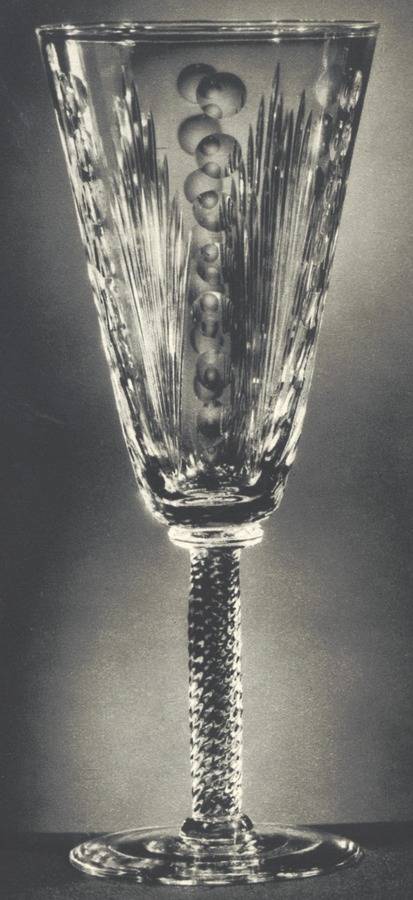 Reverie Water Goblet by Libbey Glass Company-1