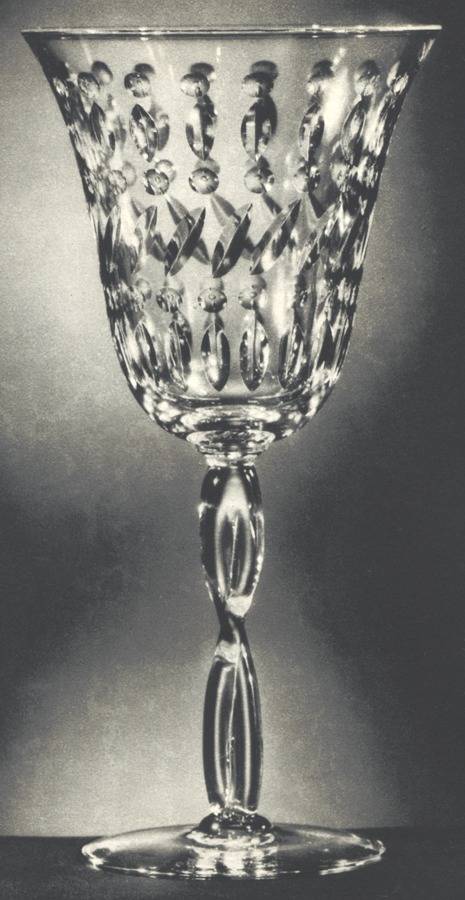 Allegro Water Goblet by Libbey Glass Company-1
