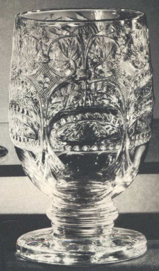 Baronial Wine Glass by Libbey Glass Company-1