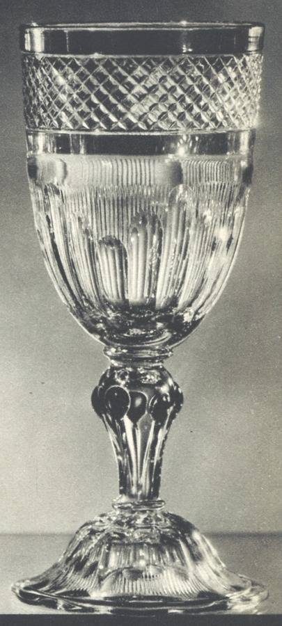 Trafalgar Water Goblet by Libbey Glass Company-1
