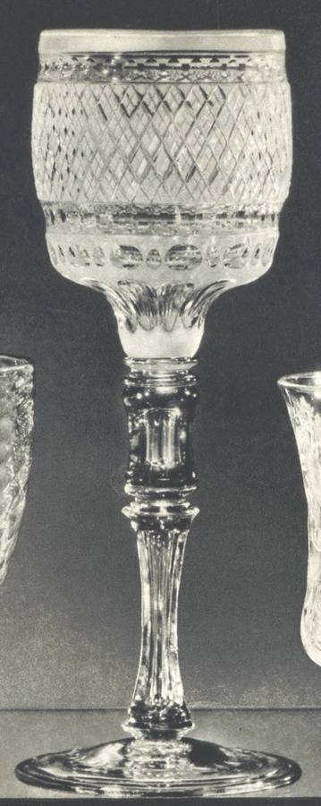 Buckingham Wine Glass by Libbey Glass Company-1