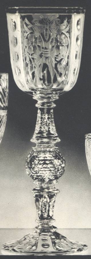 Alhambra Wine Glass by Libbey Glass Company-1