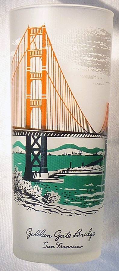 San Francisco Landmarks 12 Oz Flat Tumbler by Libbey Glass Company-1