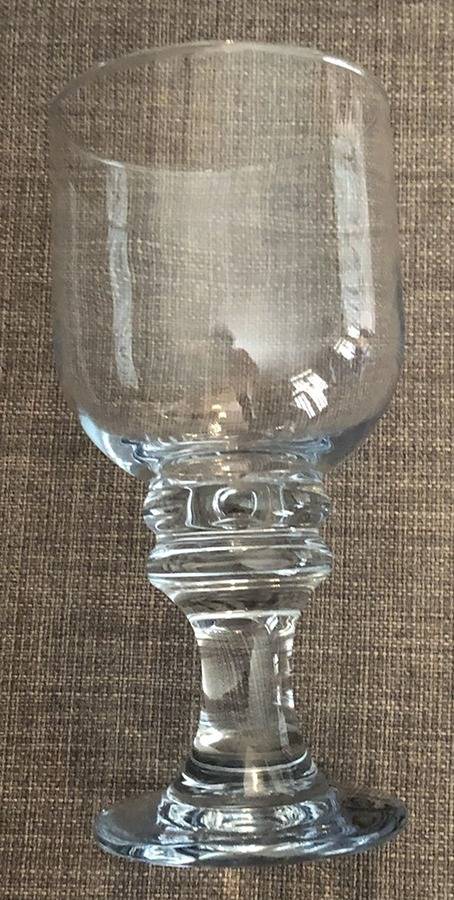 Parkside Blue (Light Blue) Water Goblet by Libbey Glass Company-1