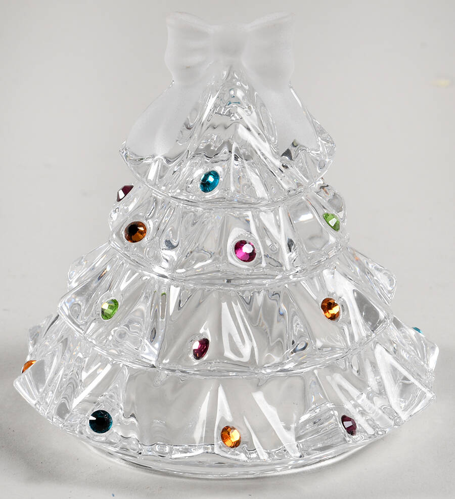 Jeweled Christmas Lid for Sugar Bowl by Lenox-1