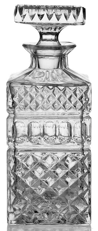 LA27 Square Decanter with Stopper by Lausitzer-1