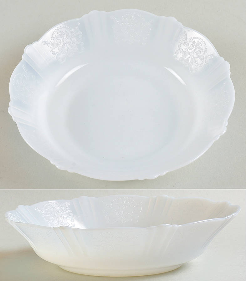 American Sweetheart Monax (White) Cereal Bowl by MacBeth-Evans-1