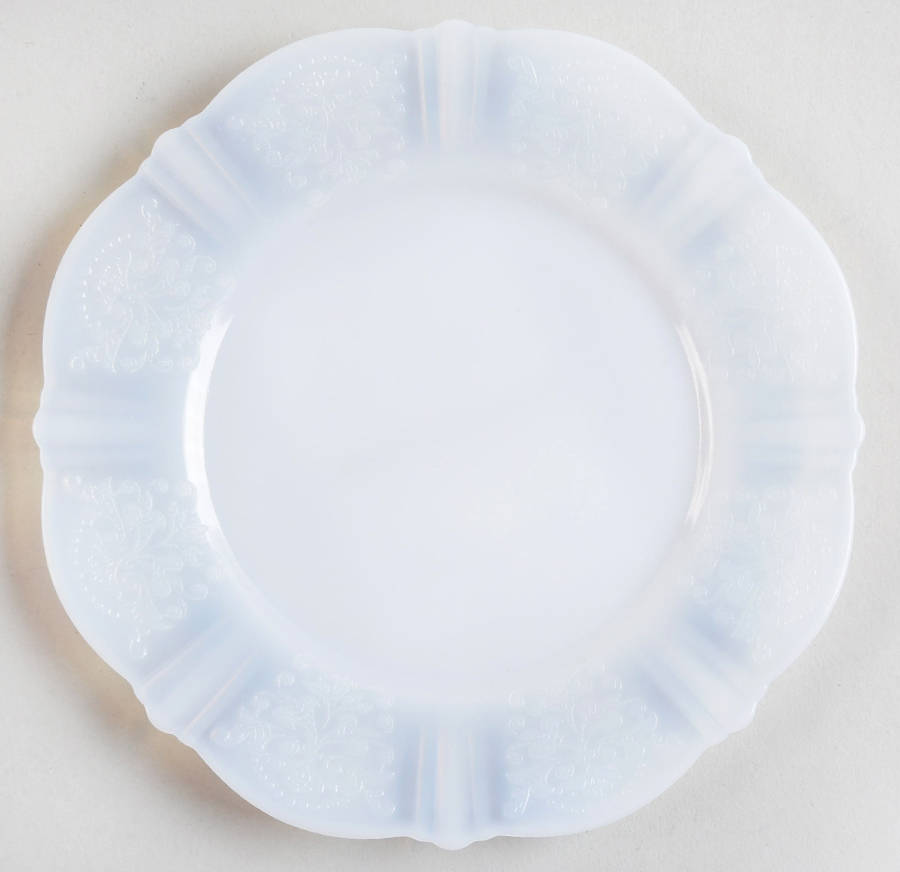 American Sweetheart Monax (White) Bread & Butter Plate by MacBeth-Evans-1