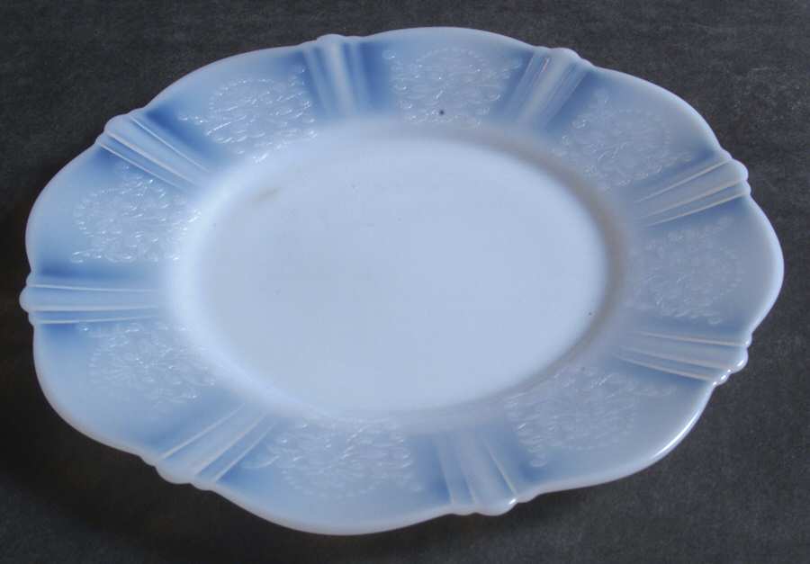 American Sweetheart Monax (White) Bread & Butter Plate by MacBeth-Evans-1