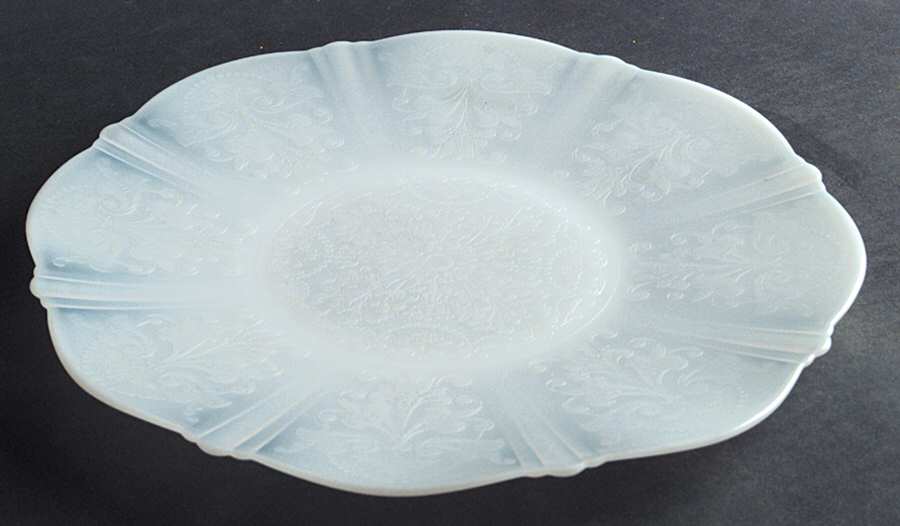American Sweetheart Monax (White) Dinner Plate by MacBeth-Evans-1