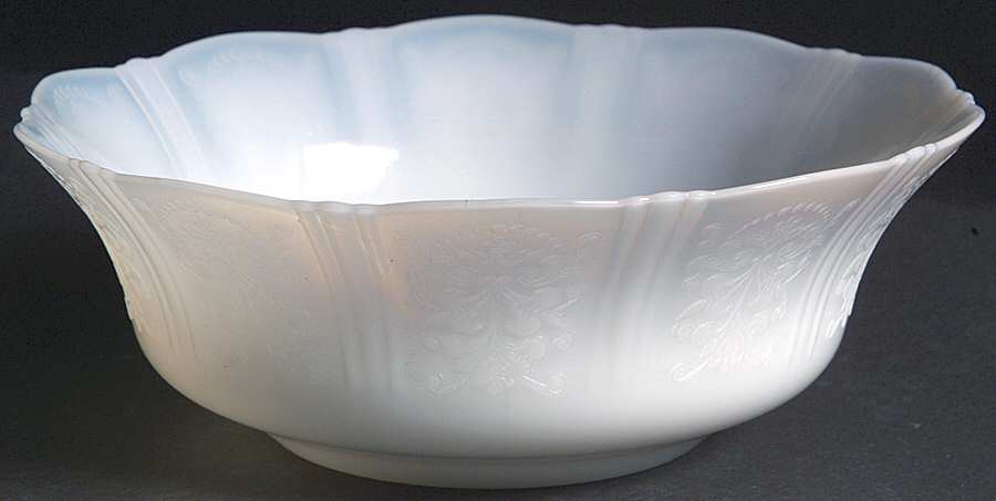 American Sweetheart Monax (White) 8" Large Fruit Bowl by MacBeth-Evans-1
