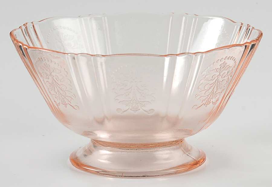 American Sweetheart Pink Low Sherbet by MacBeth-Evans-1