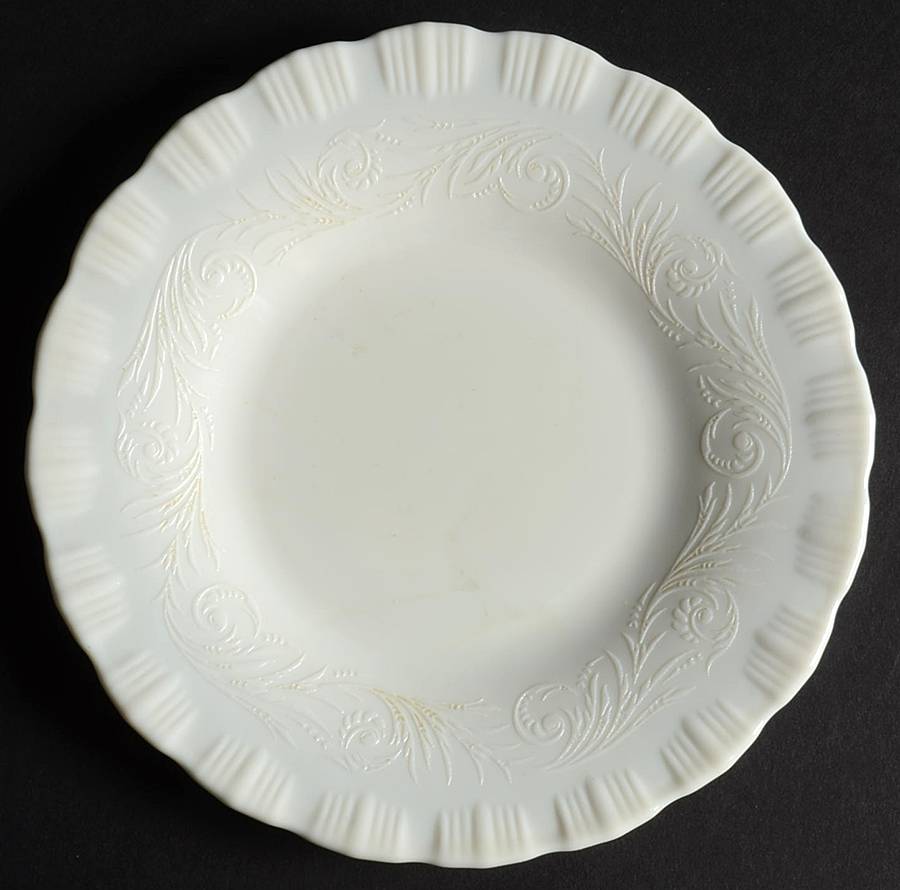 Chinex Classic Ivory Bread & Butter Plate by MacBeth-Evans-1