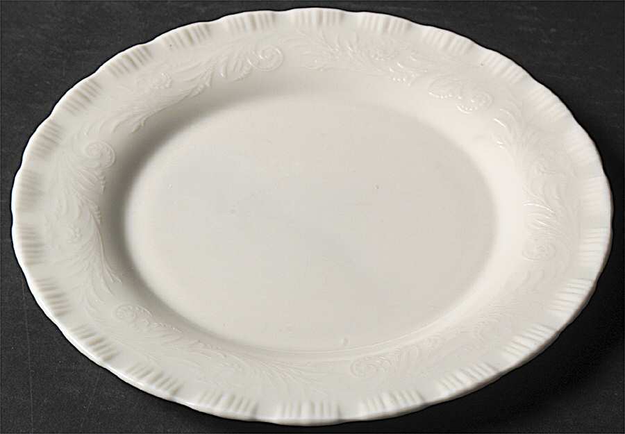 Chinex Classic Ivory Dinner Plate by MacBeth-Evans-1