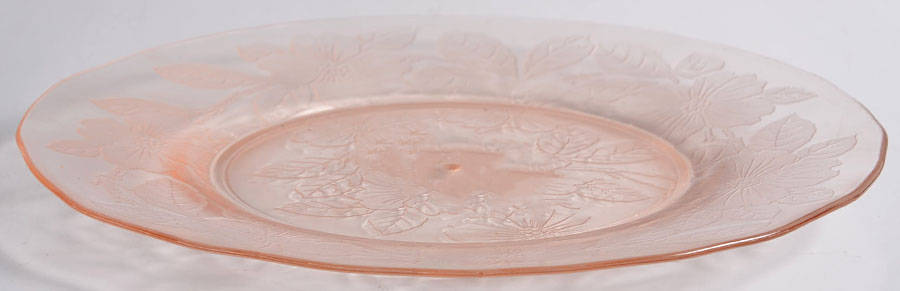 Dogwood Pink 2 Tier Serving Tray HC by MacBeth-Evans-1