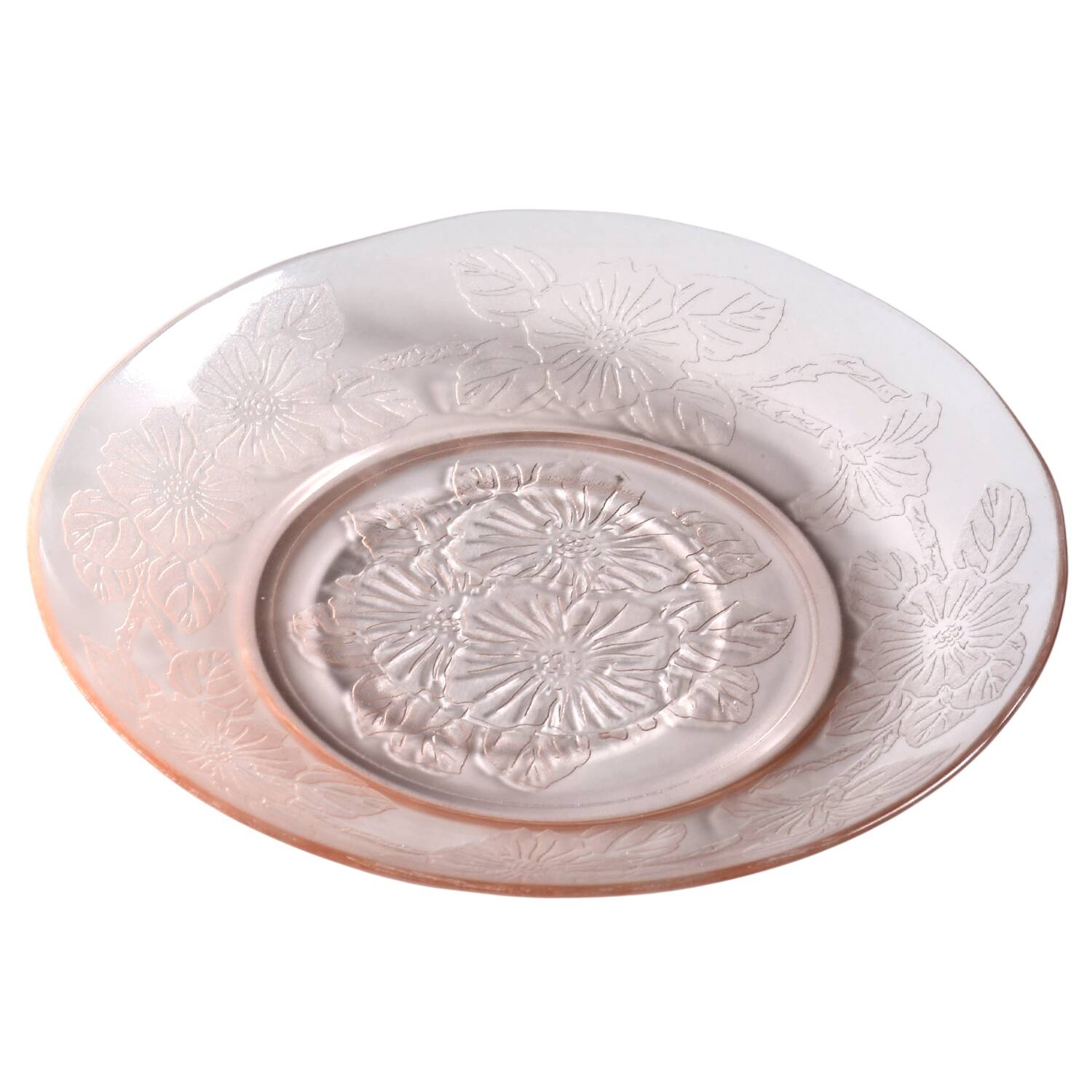 Dogwood Pink Saucer Only by MacBeth-Evans-1