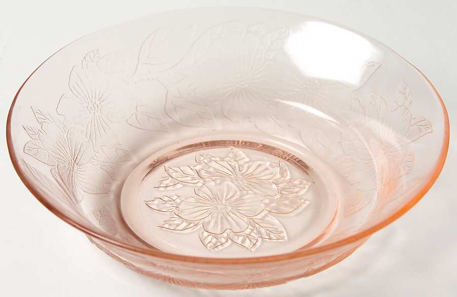 Dogwood Pink Cereal Bowl by MacBeth-Evans-1