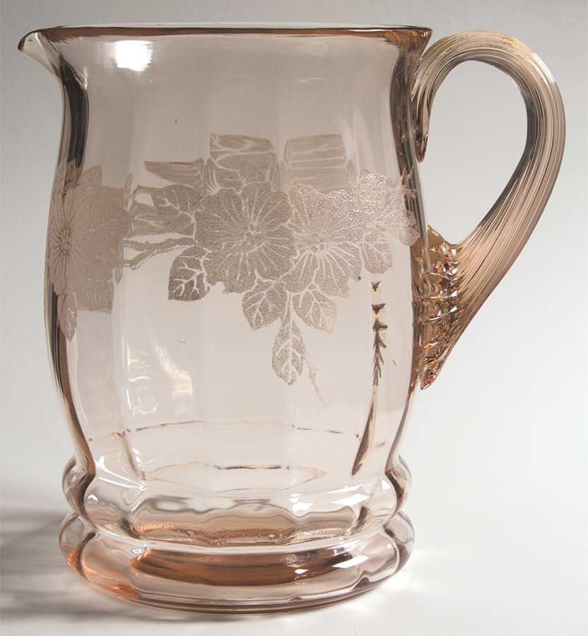 Dogwood Pink 80 Oz Pitcher by MacBeth-Evans-1