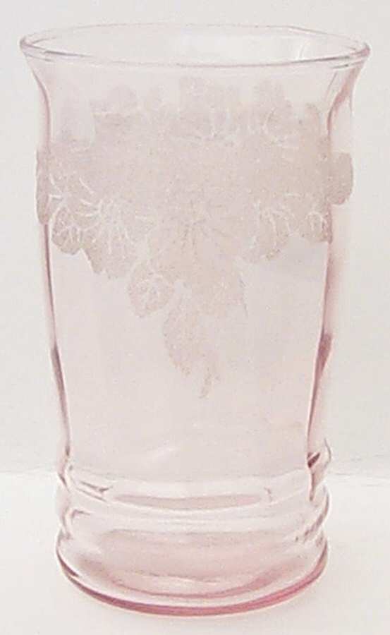 Dogwood Pink 12 Oz Flat Tumbler by MacBeth-Evans-1