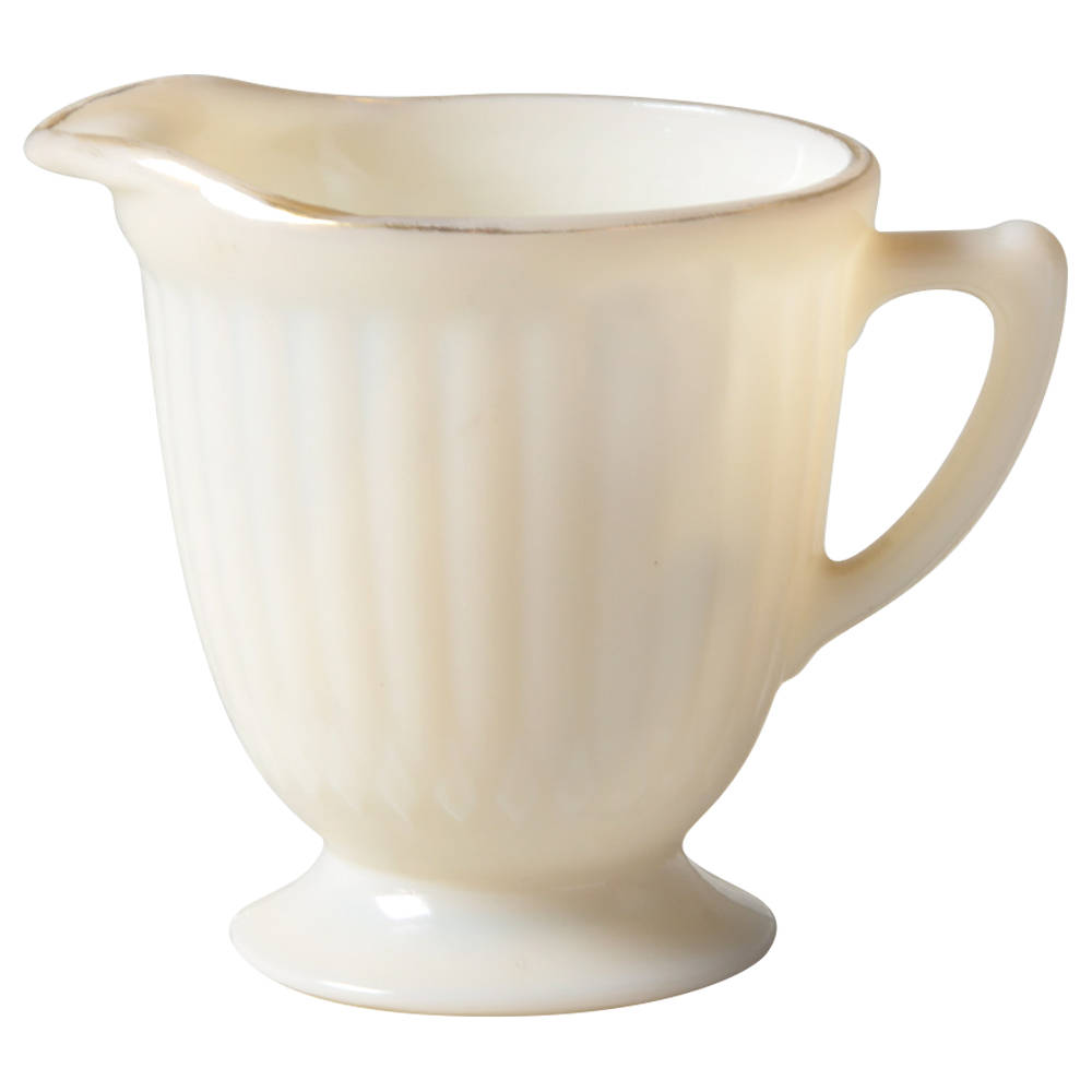 Petalware Cremax (Gold Trim) Creamer by MacBeth-Evans-1
