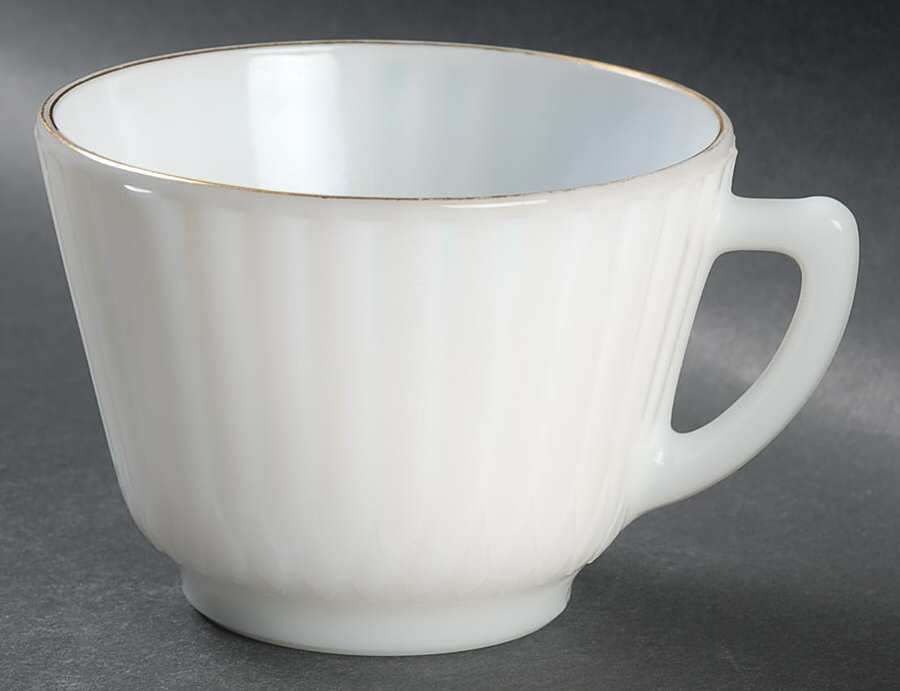 Petalware Cremax (Gold Trim) Footed Cup by MacBeth-Evans-1