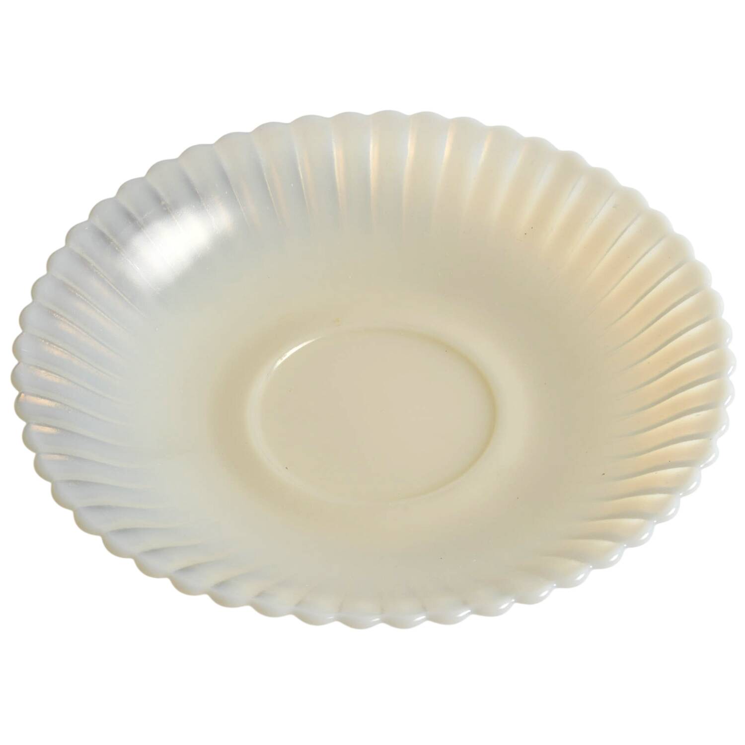 Petalware Cremax (Beige) Cream Soup Saucer Only by MacBeth-Evans-1