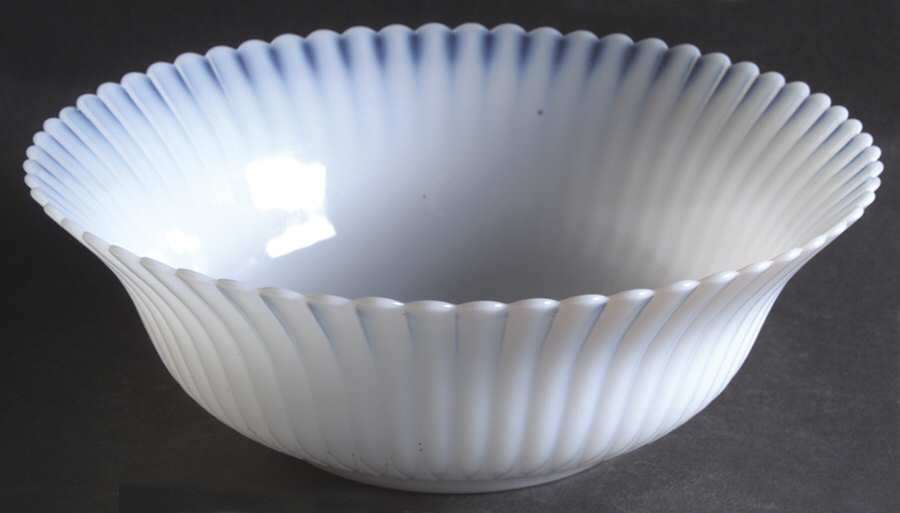 Petalware Monax (White) 8" Large Fruit Bowl by MacBeth-Evans-1