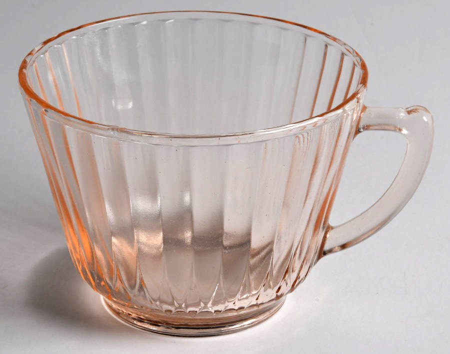 Petalware Pink Flat Cup by MacBeth-Evans-1