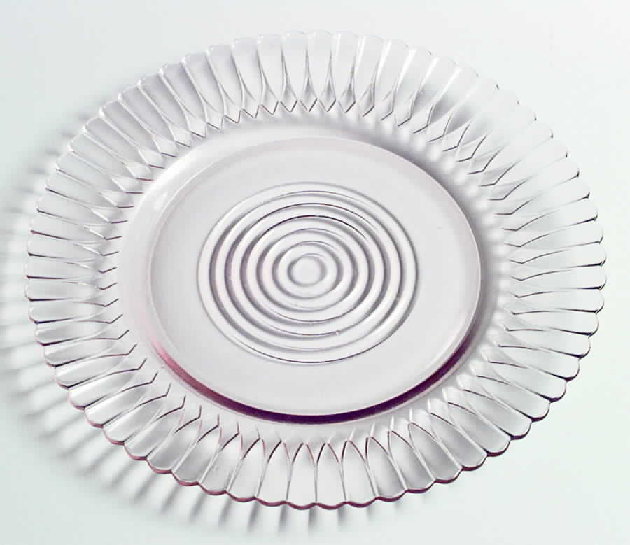 Petalware Pink Dinner Plate by MacBeth-Evans-1