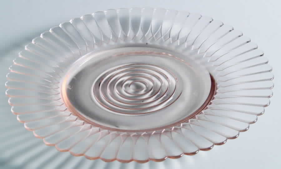 Petalware Pink Bread & Butter Plate by MacBeth-Evans-1