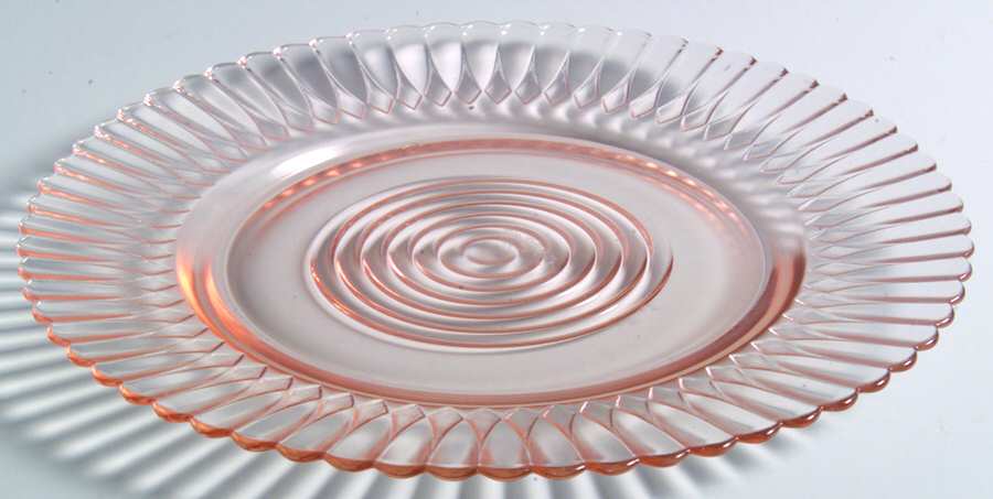 Petalware Pink 8" Salad Plate by MacBeth-Evans-1