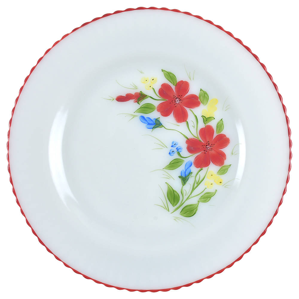 Petalware Mountain Flowers Dinner Plate by MacBeth-Evans-1