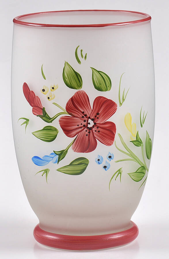 Petalware Mountain Flowers 12 Oz Flat Tumbler by MacBeth-Evans-1