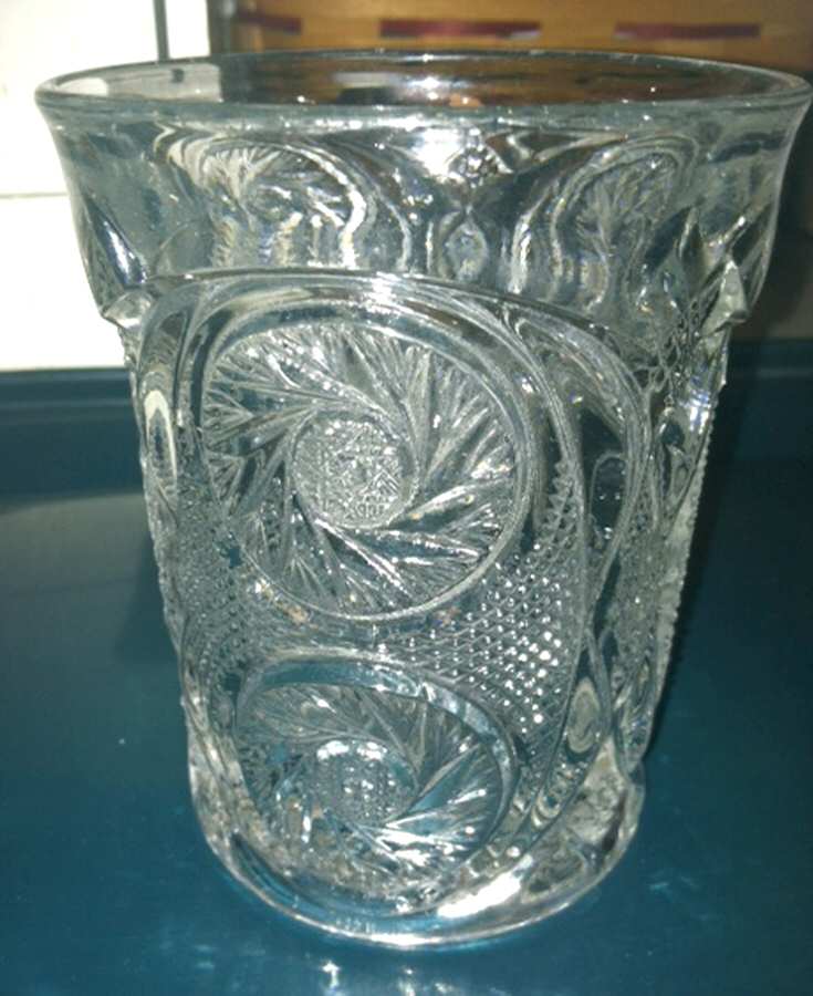 Aztec Clear Flat Tumbler by McKee-1