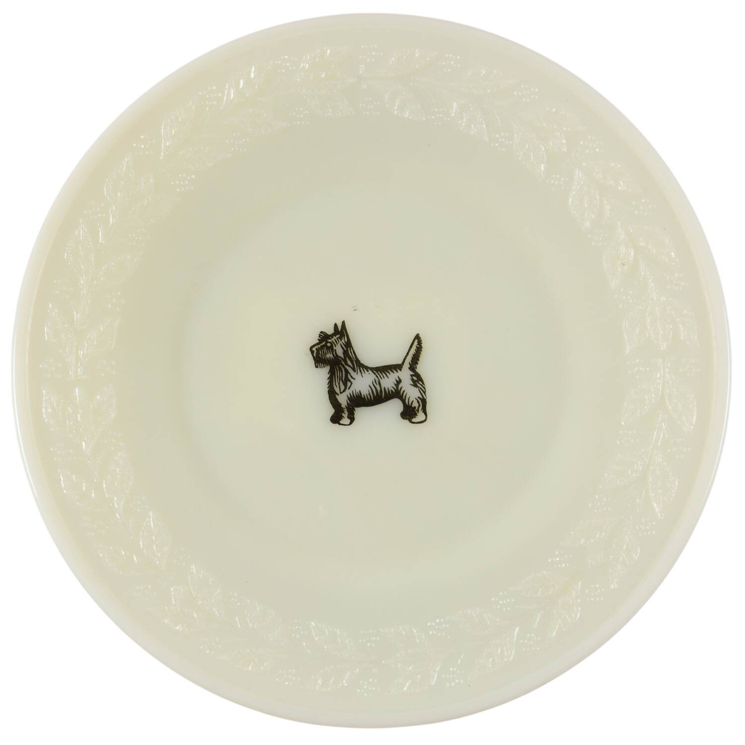 Laurel French Ivory Child's Plate by McKee-1
