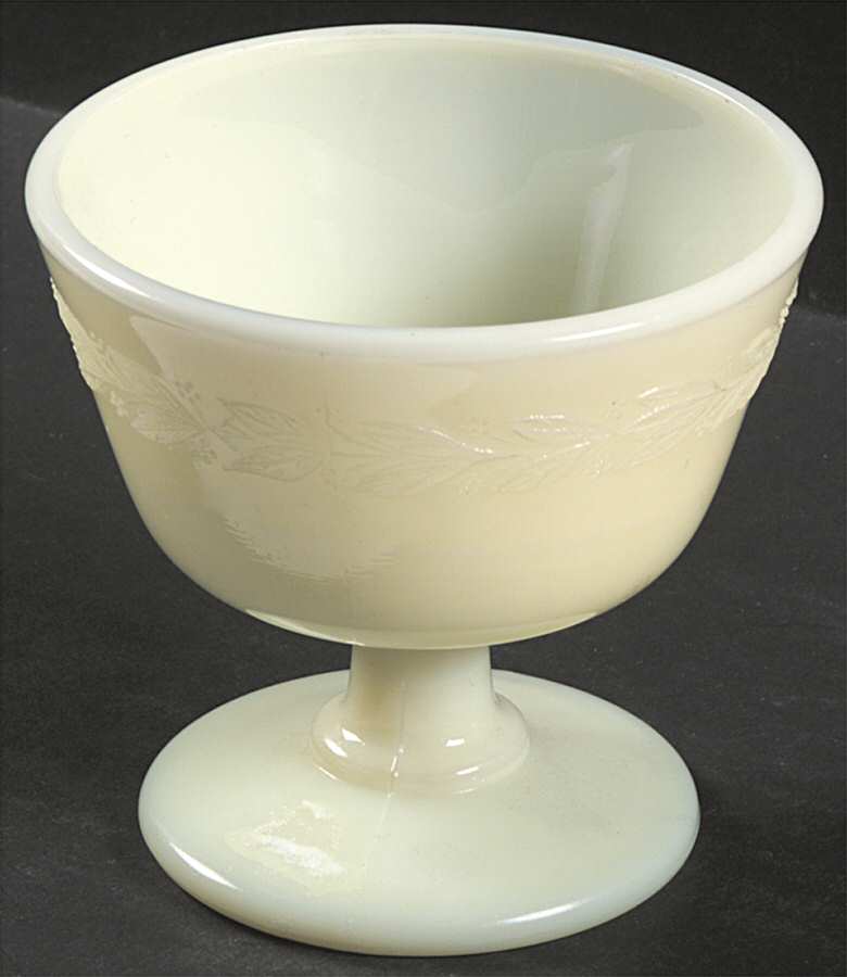 Laurel French Ivory Champagne/Tall Sherbet by McKee-1