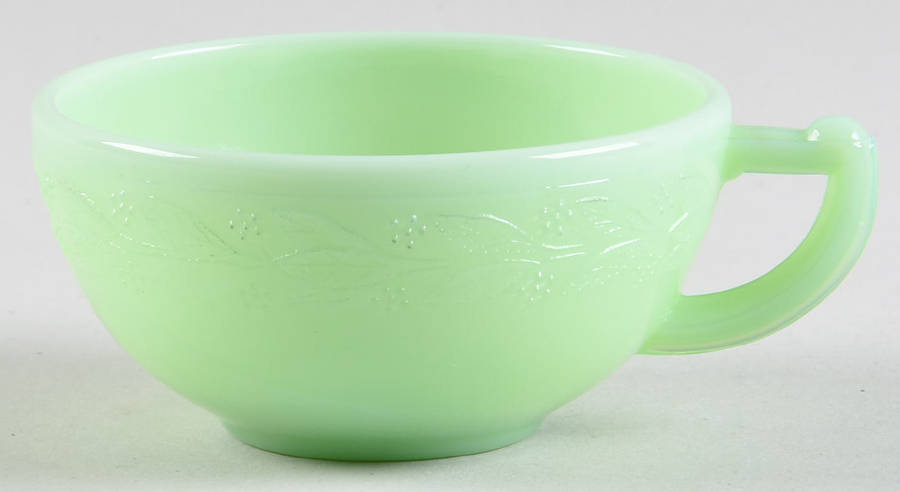 Laurel Jadite Green Child's Cup No Saucer by McKee-1